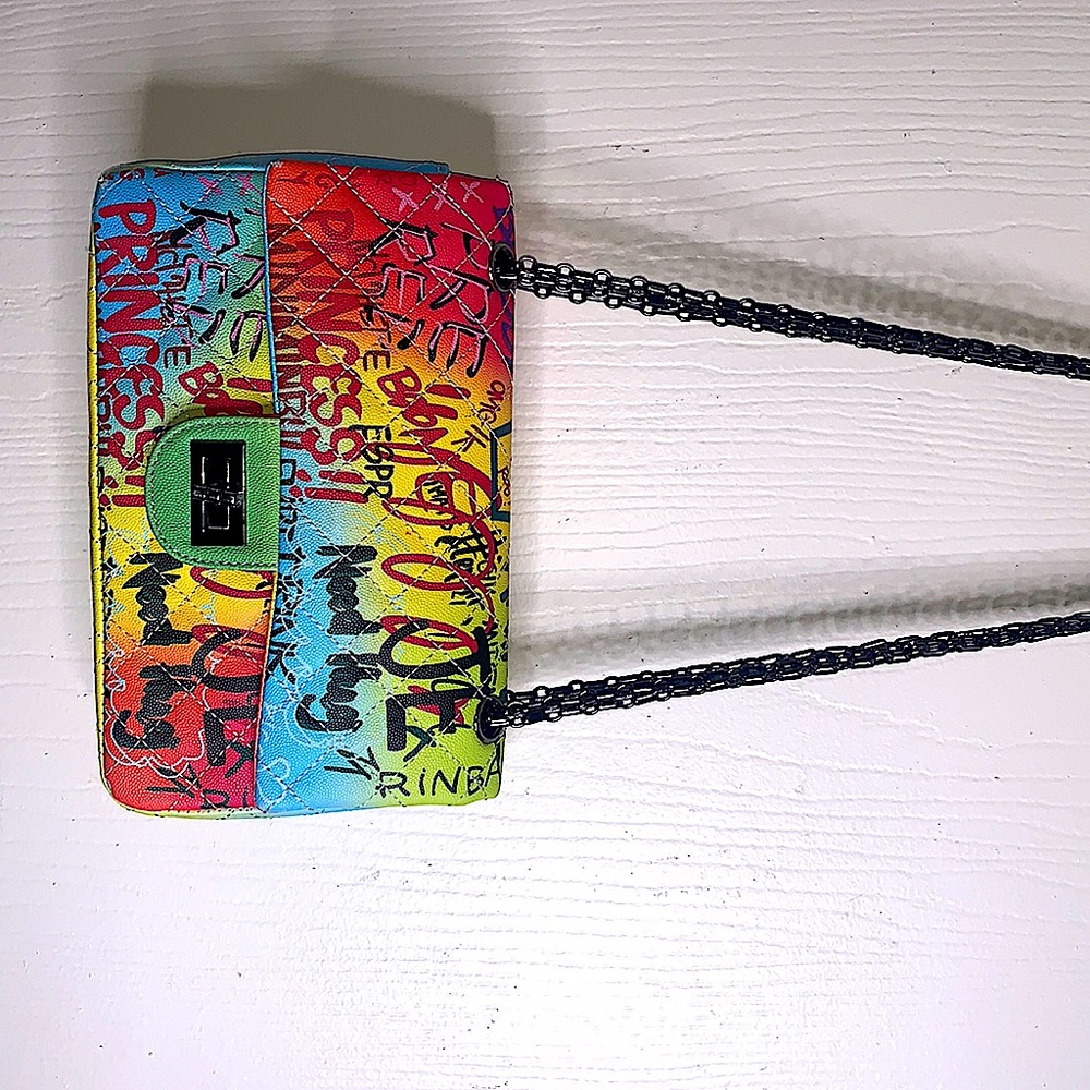 Multi color purse